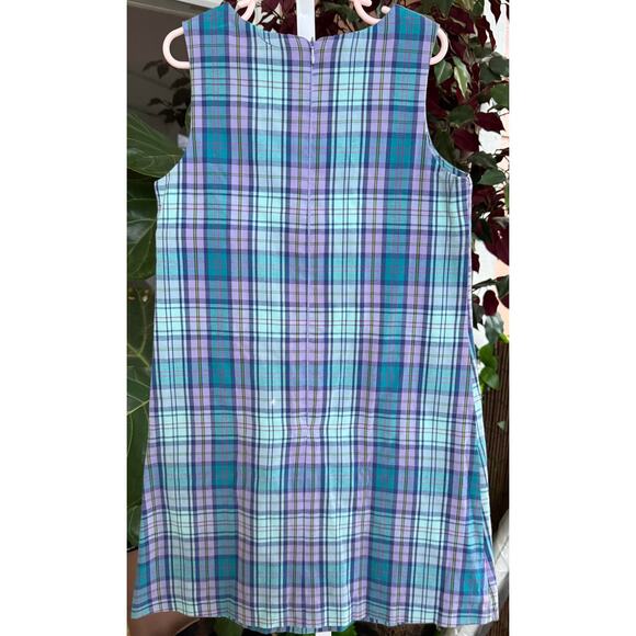Vintage Hartstrings Girls Plaid Tartan Dress Size 7 Holiday/Valentine’s - Picture 3 of 8
